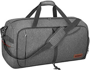 Canway 65L Travel Duffel Bag, Foldable Weekender Bag